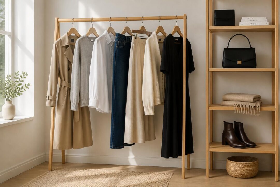 découvrez comment composer une garde-robe capsule intemporelle avec des pièces durables et incontournables à porter toute l'année pour un style élégant et responsable.